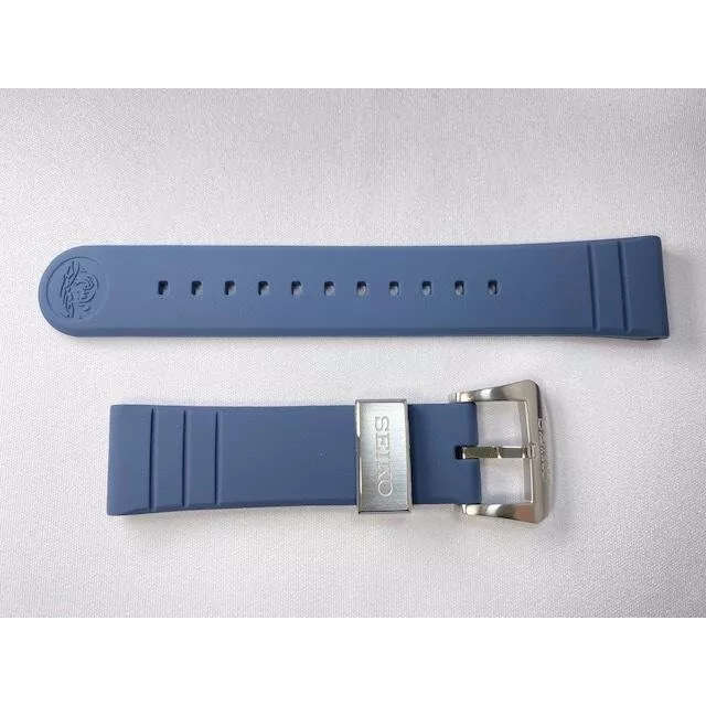 SEIKO Prospex 22mm Navy Silicone Strap | R03K011J0