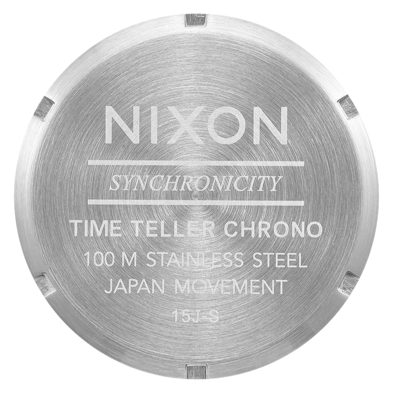 Nixon Chrono Black Chrome Unisex Watch | A9725266-00