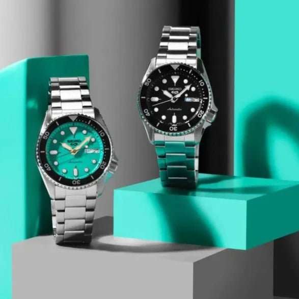 Seiko 5 Sports SKX Midi Black Men's Watch | SRPK29K1