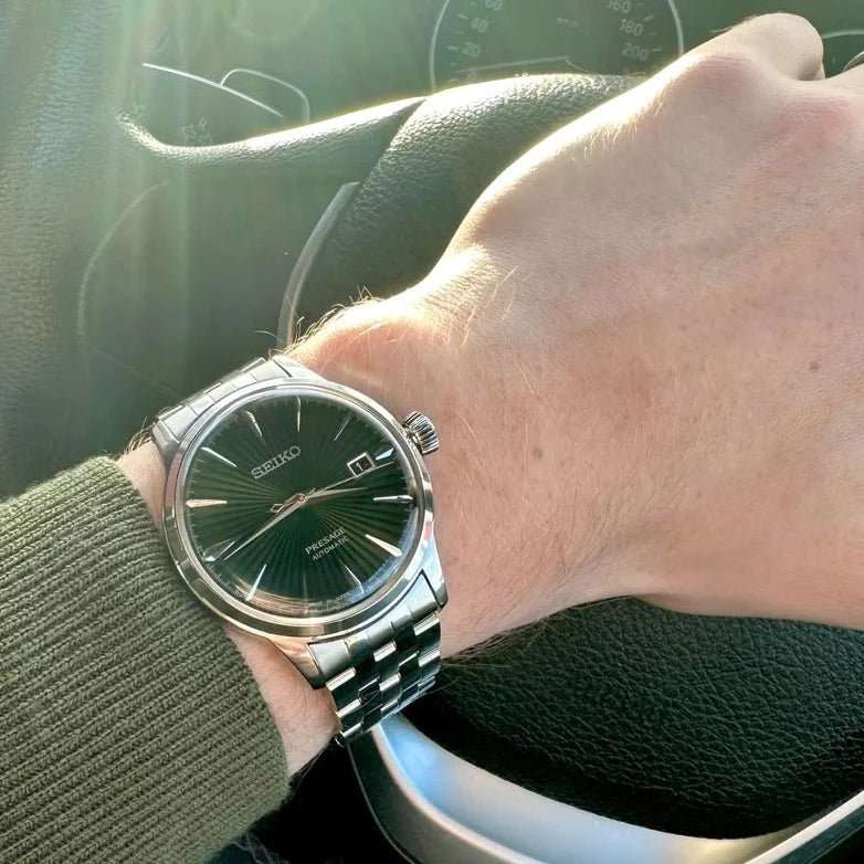 Seiko Presage Cocktail Mockingbird Men's Dress Watch | SRPE15J1