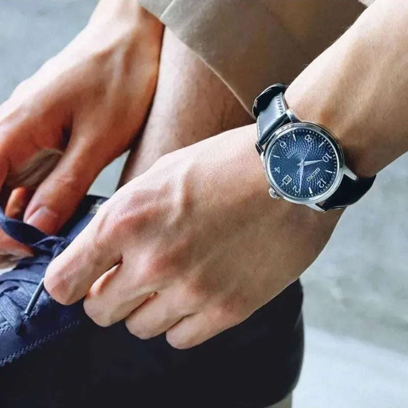 Seiko Presage Cocktail Time Old Clock Men's Watch | SRPE43J1