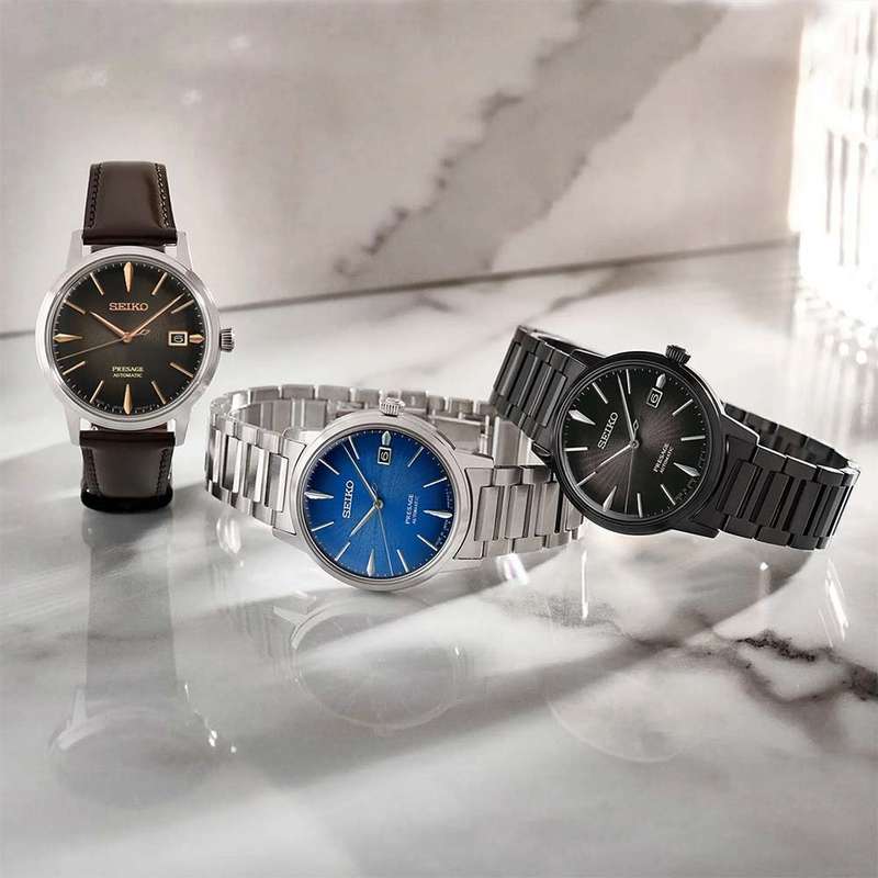 Seiko Presage Cocktail Time The Irish Coffee Men's Watch | SRPJ17J1