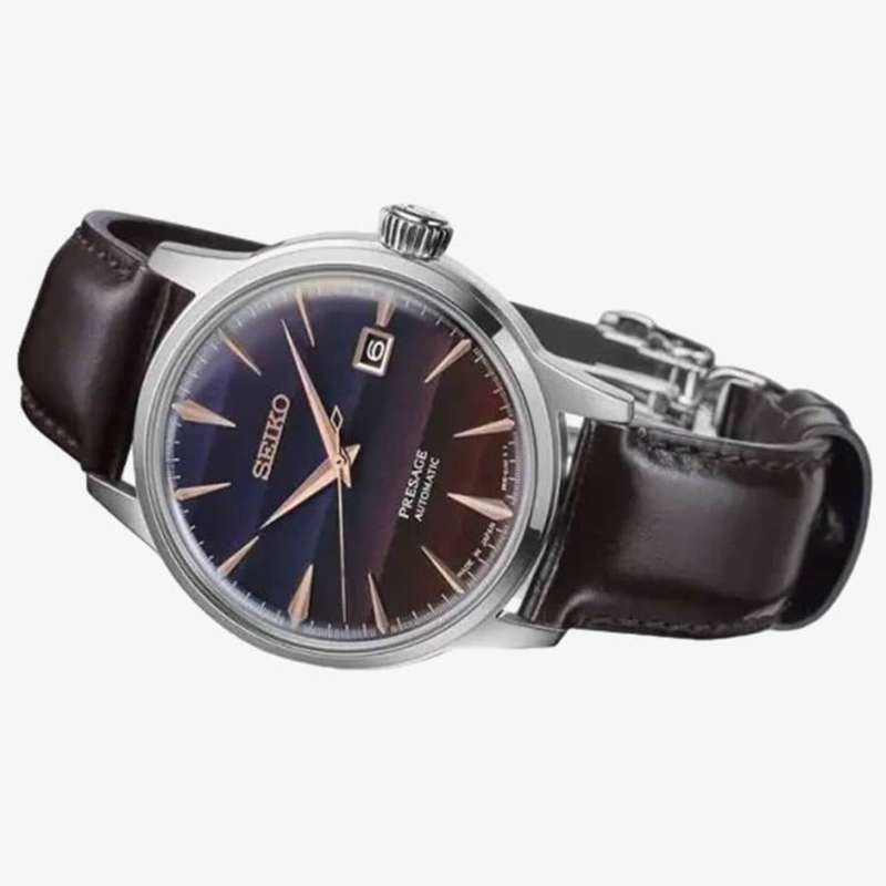 Seiko Presage Purple Sunset Cocktail Time Ltd Edition Men's Watch  | SRPK75J1