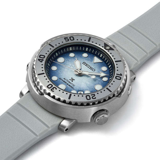 Seiko Prospex Automatic Diver Save The Ocean Antarctica Special Edition Tuna Men's Watch | SRPG59K1