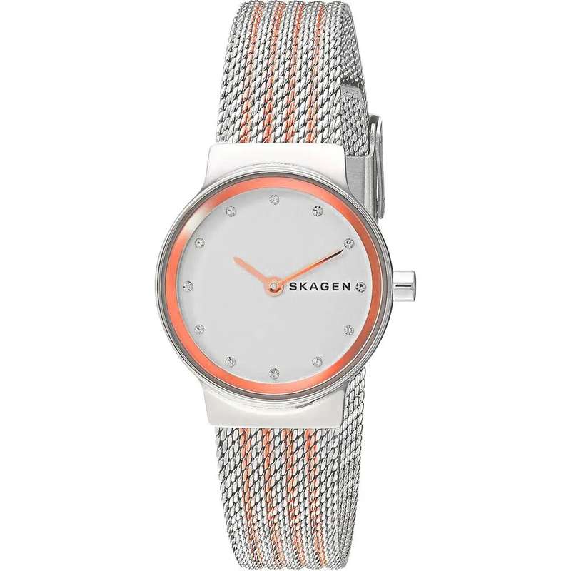 Skagen Freja Silver Round Stainless Steel Mesh Women's Watch | SKW2699