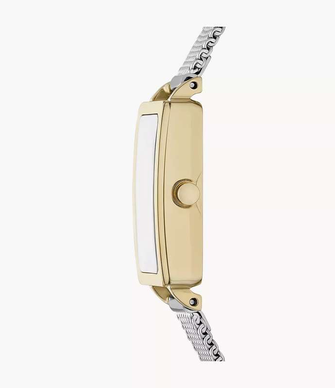 Skagen Hagen Micro Two-Hand Gold Stainless Steel Woman's Watch