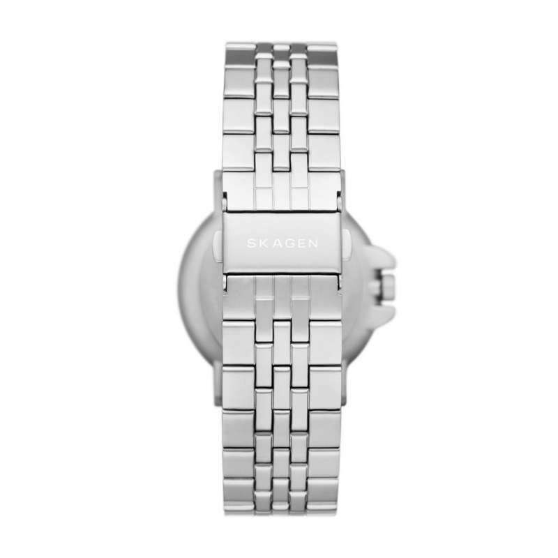 Skagen Signatur Sport Three-Hand Date Silver Stainless Steel Men's Watch | SKW6919
