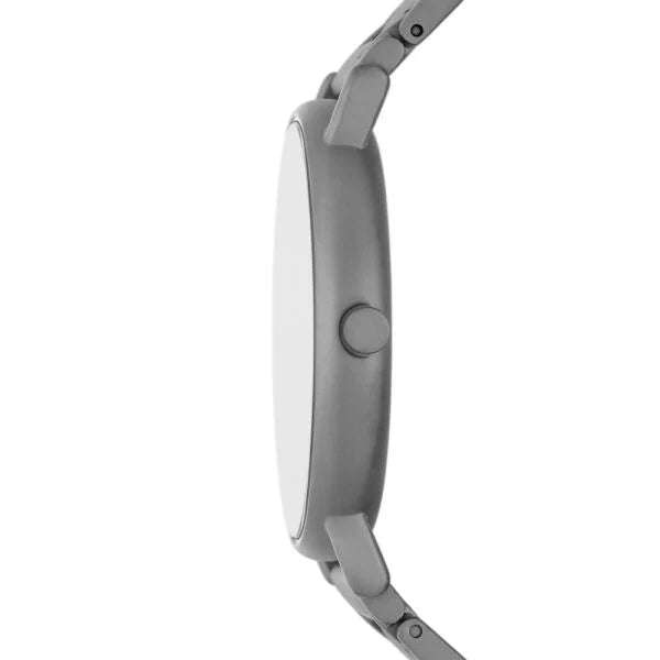 Skagen Signatur Three-Hand Charcoal Stainless Steel Bracelet Men's Watch | SKW6913