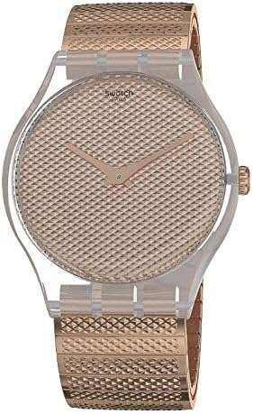 Swatch Analogue Quartz with Stainless Steel Strap Women's Watch | SUOK134