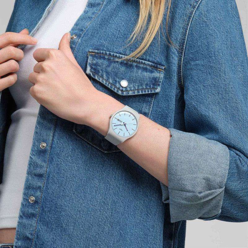 Swatch BLUEBERRY SKY Unisex Watch | SO29M702