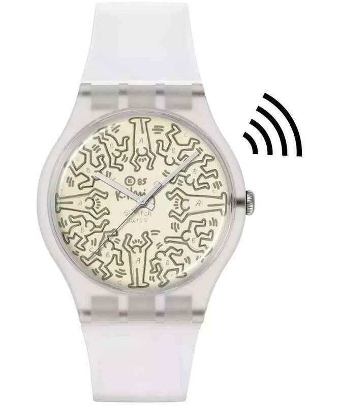 Swatch FROM THE ARCHIVE PAY! Transparent Unisex Watch | SO29Z146-5300