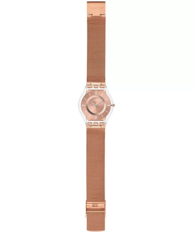 Swatch Hello Darling Rose Gold Stainless Steel Woman's Watch | SS08K104M