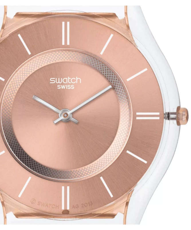 Swatch Hello Darling Rose Gold Stainless Steel Woman's Watch | SS08K104M