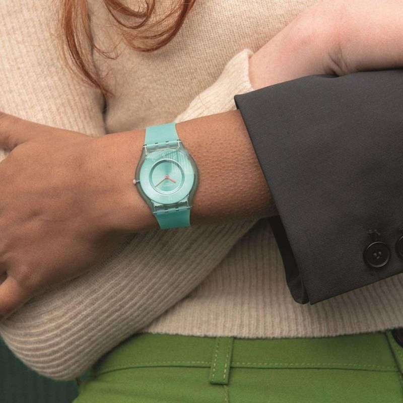 Swatch PASTELICIOUS TEAL Women's Watch | SS08L100