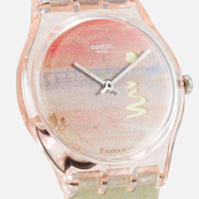 Swatch - Turner's Scarlet Sunset Unisex Watch | SO28Z700