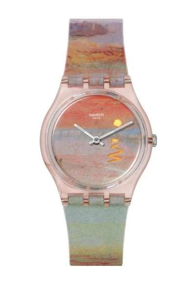 Swatch - Turner's Scarlet Sunset Unisex Watch | SO28Z700