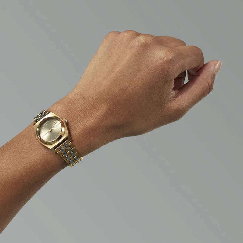 Nixon Vintage Two-Tone Rose Gold & Silver Women's Watch | A3995104-00
