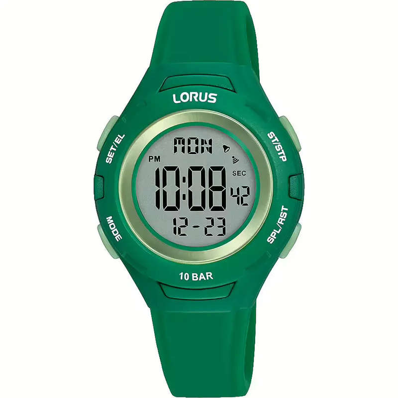 Lorus Digital Quartz Silicone Strap Boy's Watch | R2391PX9