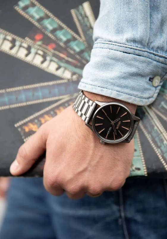 NIXON Sentry Stainless Steel Mens Watch