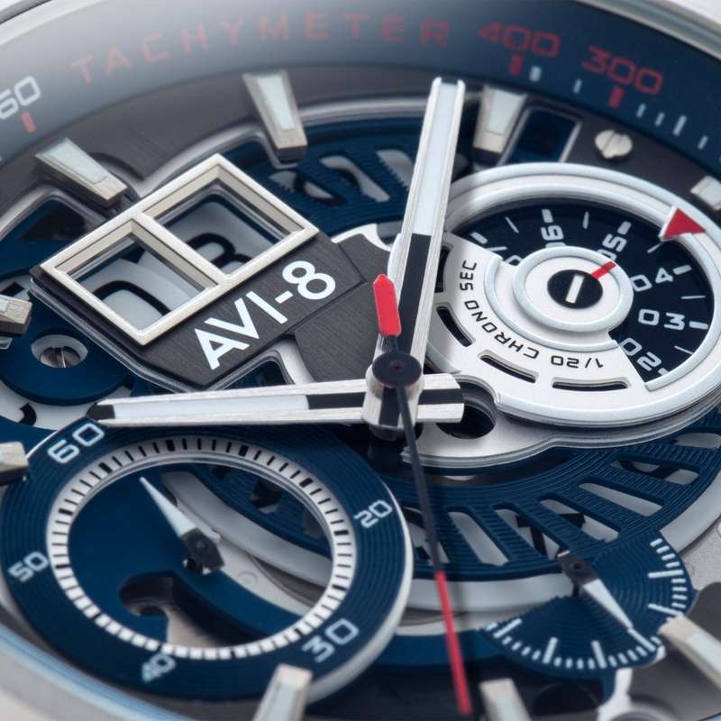 AVI-8 Hawker Harrier Matador Chronograph Marine Grey Men's Watch | AV-4065-04