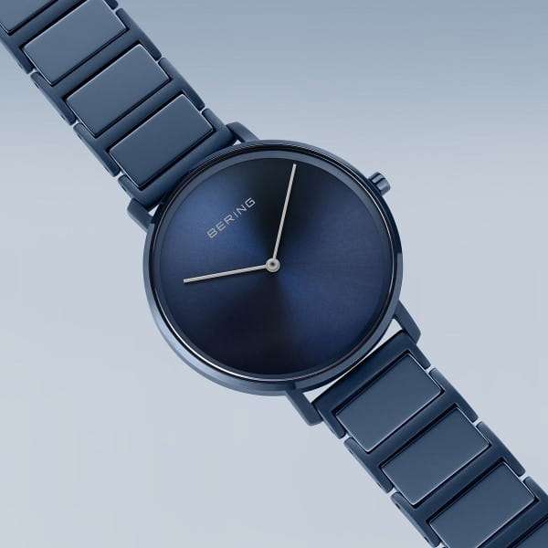 Bering Ceramic Matt Blue Women's Dress Watch | 18531-797