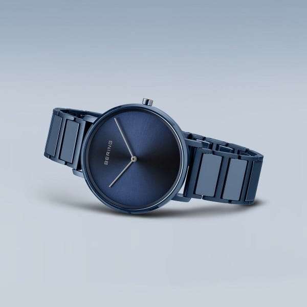 Bering Ceramic Matt Blue Women's Dress Watch | 18531-797