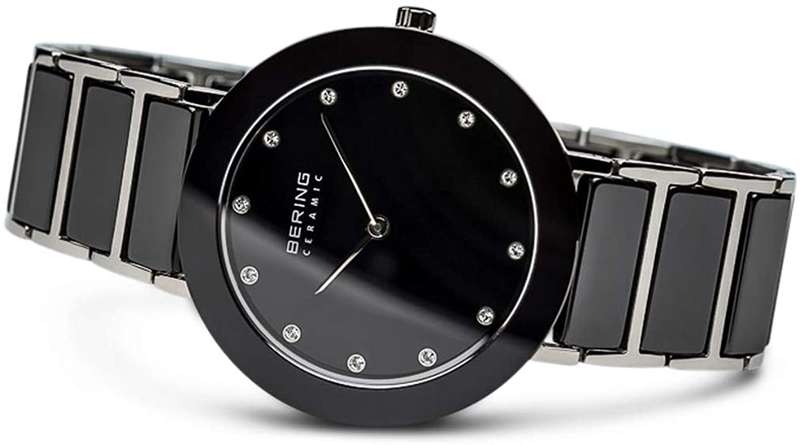 BERING Ceramic Quartz Silver Stainless Women's Watch | 11435-749