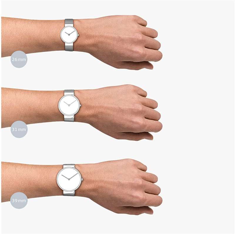 BERING Ceramic Quartz Silver Stainless Women's Watch | 11435-749