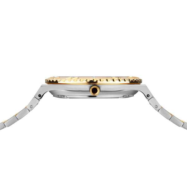 Bering Classic Polished/brushed Silver/Gold Women's Watch | 18936-710
