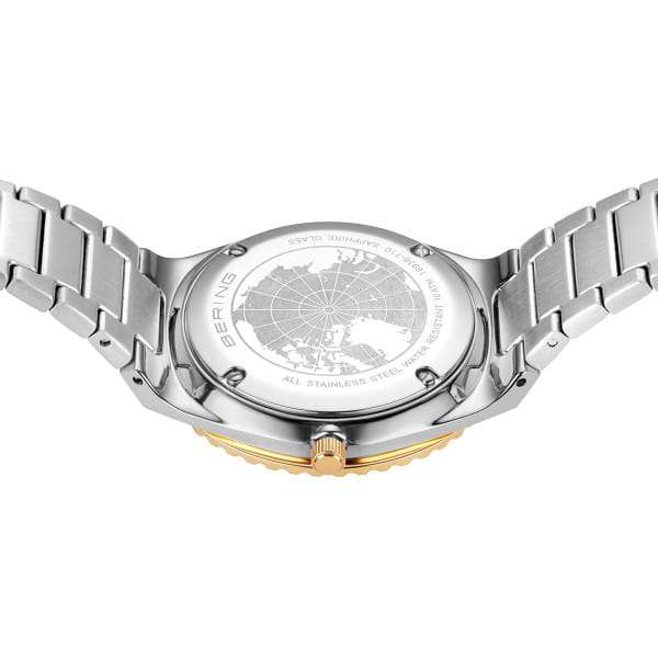 Bering Classic Polished/brushed Silver/Gold Women's Watch | 18936-710