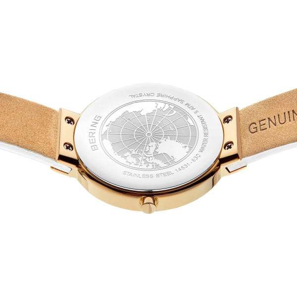 Bering Classic White and Gold Classic Quartz Women's Watch | 14531-630
