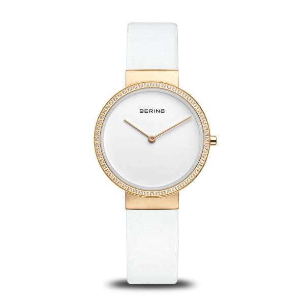 Bering Classic White and Gold Classic Quartz Women's Watch | 14531-630