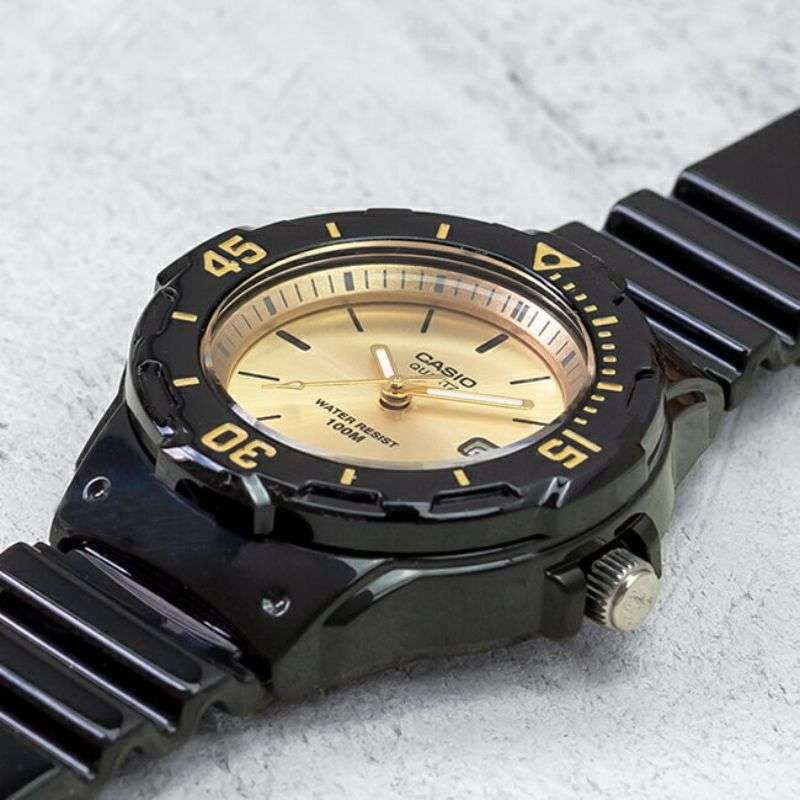 CASIO Black Resin Band Casual Kid's Analog Watch | LRW-200H-9EVDF