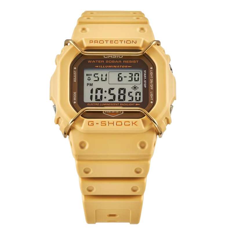 Casio G-Shock Brown Resin Strap Men Watch DW-5600PT-5DR