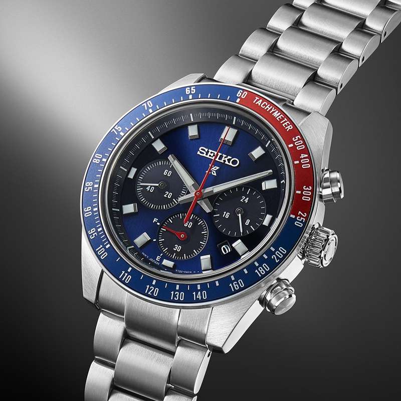 Seiko Prospex Speedtimer Go Large Solar Chronograph Men's Watch | SSC913P1