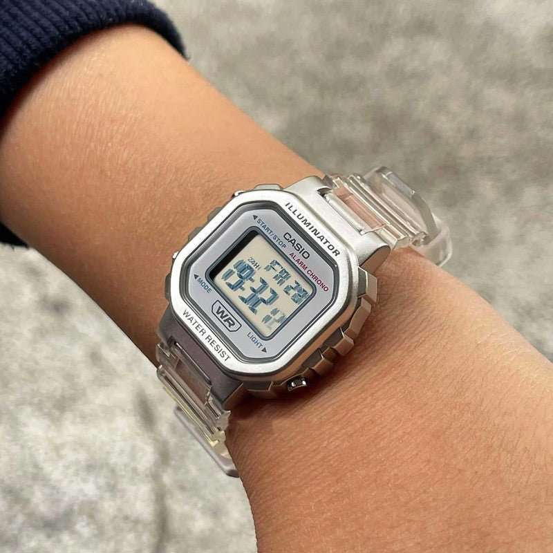 Casio Retro Translucent Strap Unisex Watch | LA-20WHS-7ADF