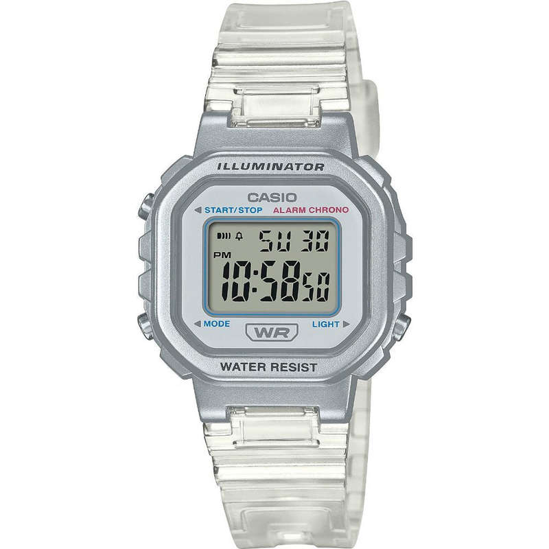 Casio Retro Translucent Strap Unisex Watch | LA-20WHS-7ADF