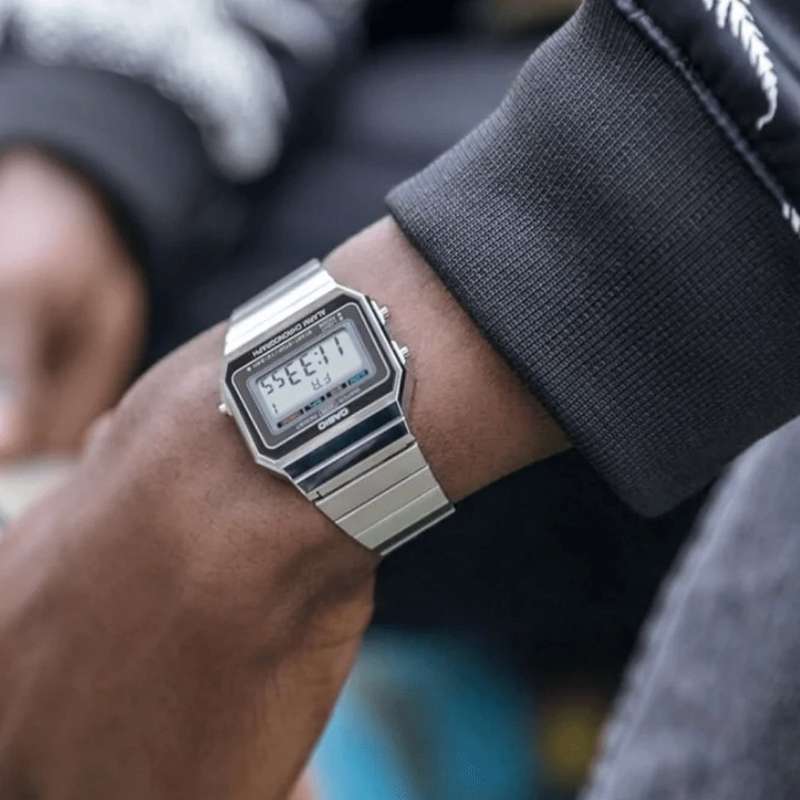 CASIO Retro Water Resistant Unisex Watch | A700W-1ADF