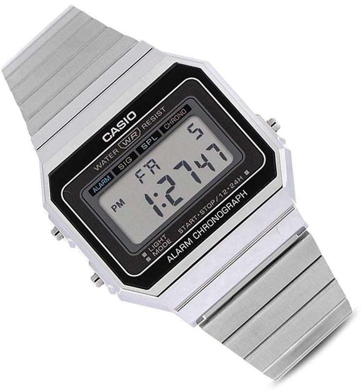 CASIO Retro Water Resistant Unisex Watch | A700W-1ADF