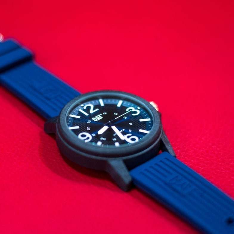 CAT Groovy Blue Unisex Watch | LF.111.25.537
