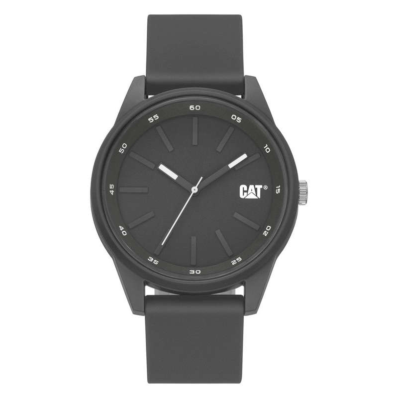 CAT Insignia Quartz Grey Round Dial Unisex Watch | LJ.140.24.422