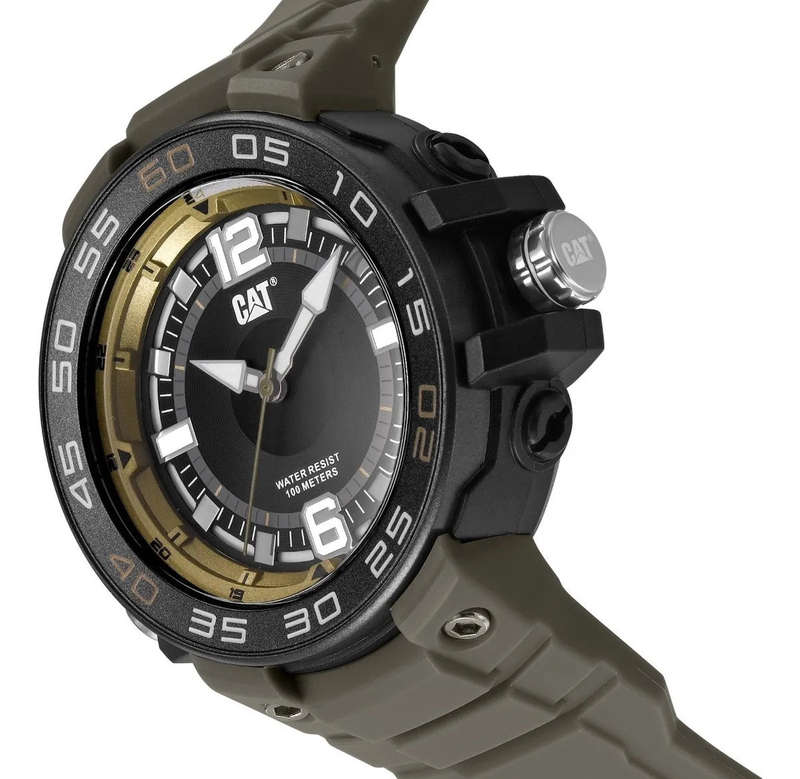 Cat TESSELLATE Black Men's Watch- P3.190.29.139