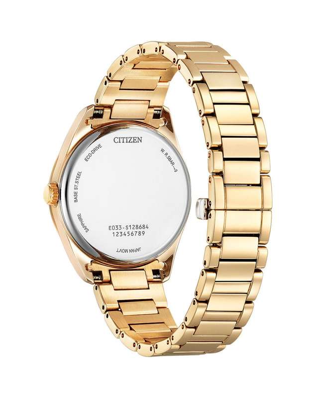 Citizen Eco-Drive Arezzo Rose Gold Women's Watch- EM0973-55A