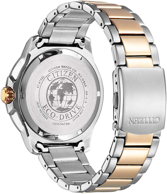 Citizen Eco-Drive Black Dial Stainless Steel Men's Watch | AW1524-84E