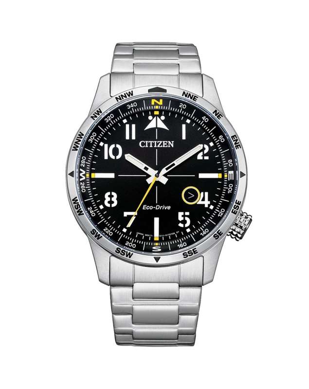Citizen Eco-drive Silver Men's Watch | BM7550-87E