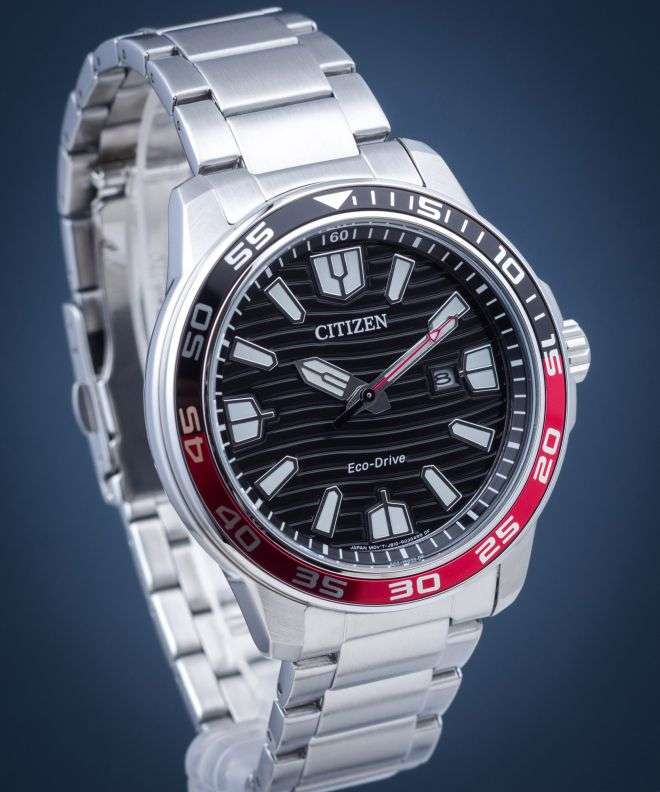 Citizen Eco-Drive Sport Black Dial Men's Watch | AW1527-86E