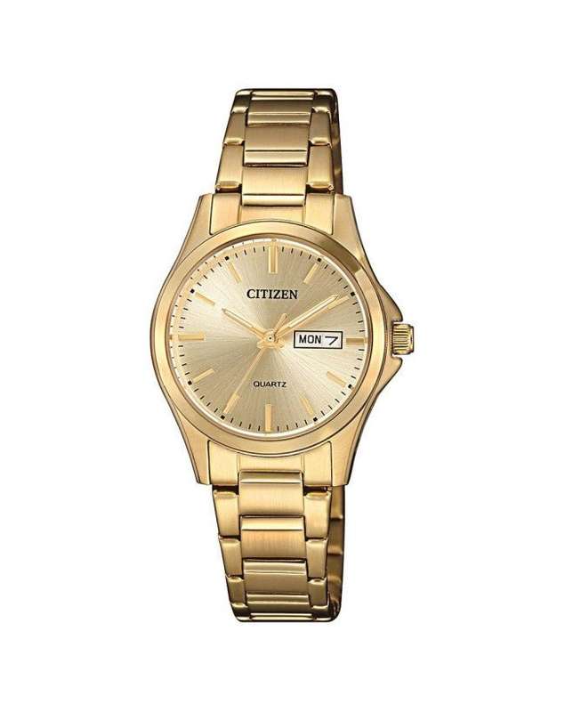 Citizen Quartz Gold Stainless Steel Women's Watch | EQ0593-85P