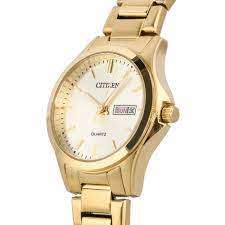 Citizen Quartz Gold Stainless Steel Women's Watch | EQ0593-85P