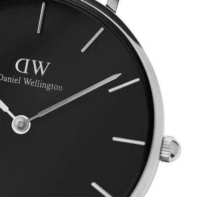 Daniel Wellington Classic Petite Sterling Black Women's Watch | DW00100304