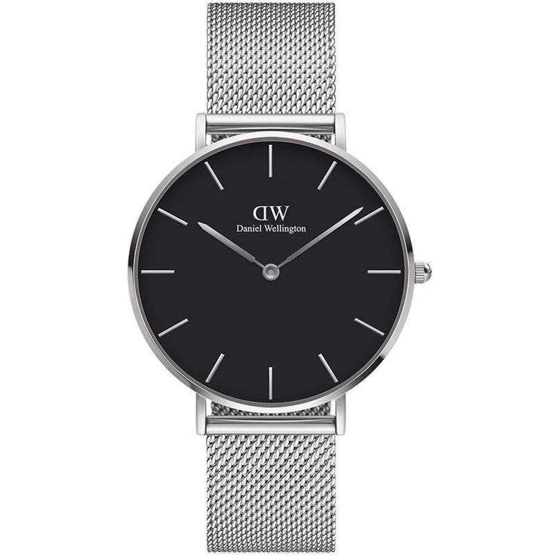 Daniel Wellington Classic Petite Sterling Black Women's Watch | DW00100304